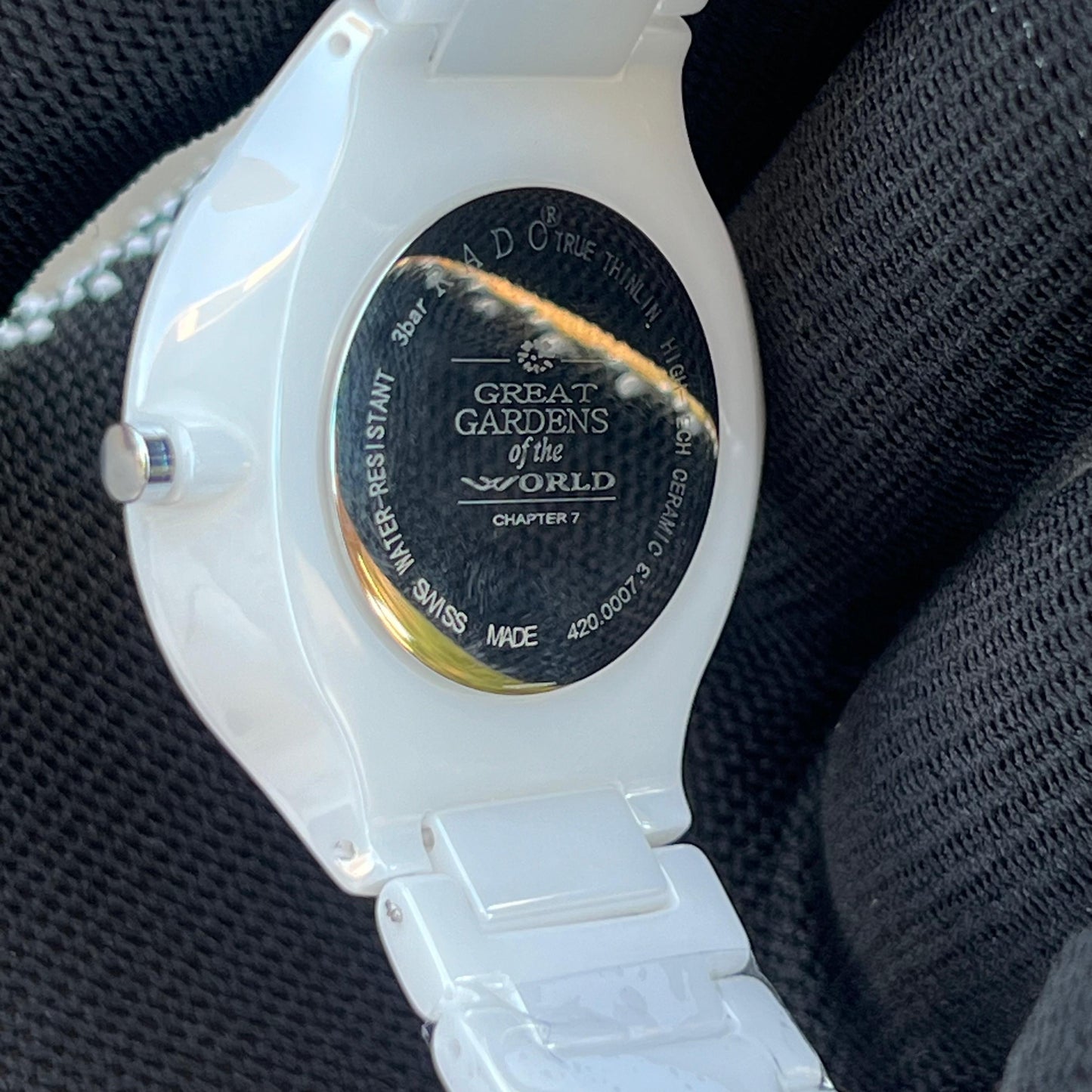 Rado white ceramic watch