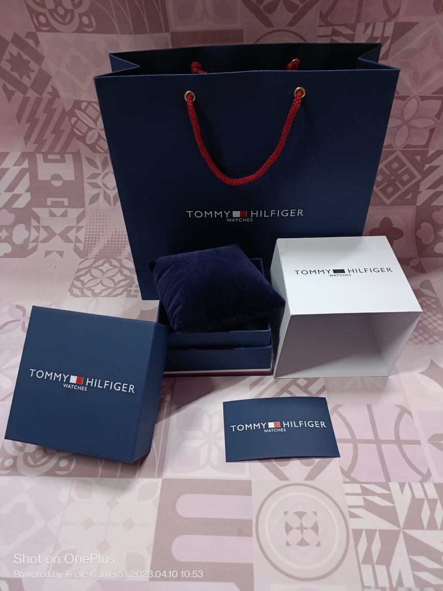 Tommy Hilfiger Black Metal Automatic