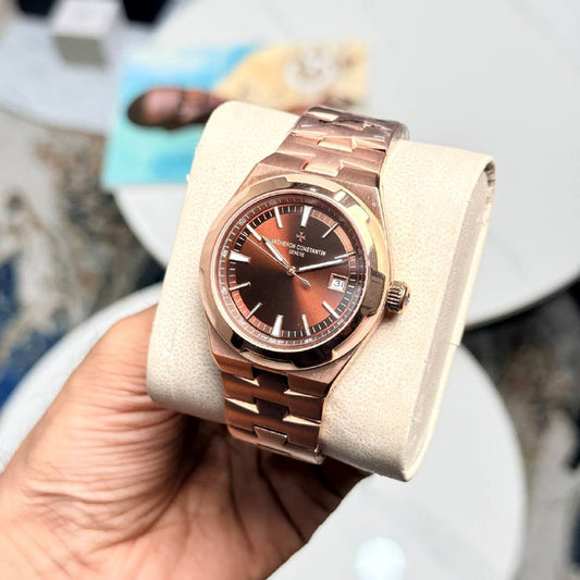 Vacheron Constantin Overseas Rosegold Brown